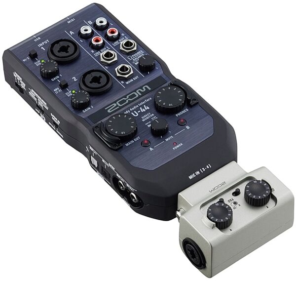 open zoom image for Zoom U-44 Handy Portable USB Audio Interface, View 9
