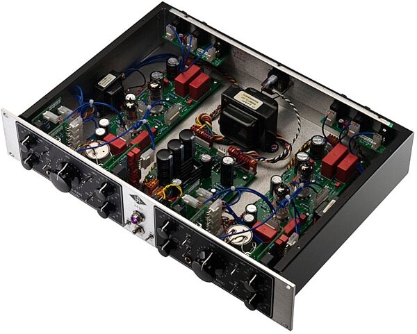 open zoom image for Universal Audio 2-610S Silverface Dual Channel Tube Preamplifier, Guts
