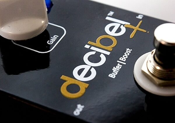 open zoom image for Wampler Decibel Plus Signal Buffer and Boost Pedal, Script