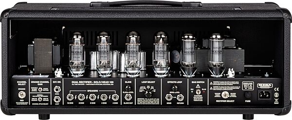 open zoom image for Mesa Boogie 90s Dual Rectifier Standard Amplifier Head (100 Watts), New, Action Position Back