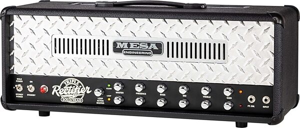 open zoom image for Mesa/Boogie '90s Triple Rectifier Standard Guitar Amplifier Head (150 Watts), New, Action Position Back