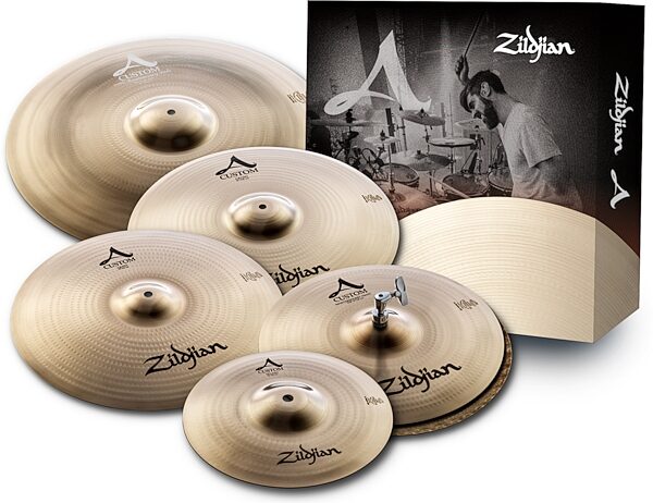 open zoom image for Zildjian ACP120 A Custom Mastersounds Cymbal Pack, New, Main