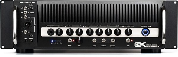 open zoom image for Gallien-Krueger 2001 RB Legacy Bass Amplifier Head, Open Box (Like New), Action Position Back