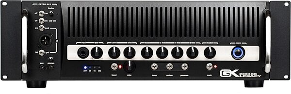 open zoom image for Gallien-Krueger 2001 RB Legacy Bass Amplifier Head, Open Box (Like New), Action Position Back