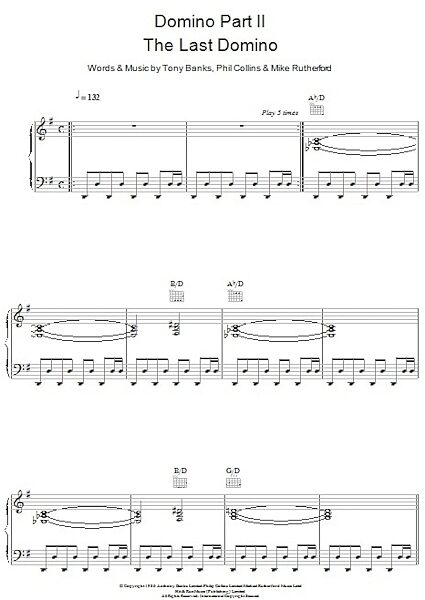 open zoom image for Domino Part 2: The Last Domino - Piano/Vocal/Guitar, New, Main