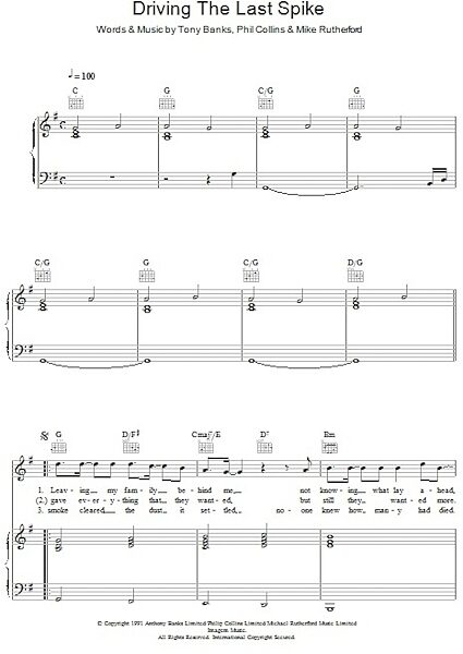 open zoom image for Driving The Last Spike - Piano/Vocal/Guitar, New, Main