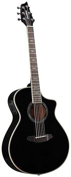 open zoom image for Breedlove Stage Concert Acoustic-Electric Guitar (with Gig Bag), Black Magic 4