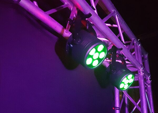open zoom image for Blizzard LB Hex Unplugged Battery-Powered Light, New, Action Position Front