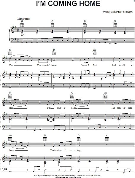 open zoom image for I'm Coming Home - Piano/Vocal/Guitar, New, Main