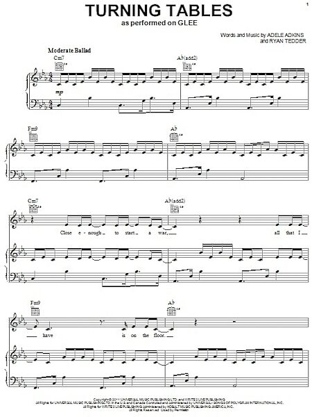 open zoom image for Turning Tables - Piano/Vocal/Guitar, New, Main