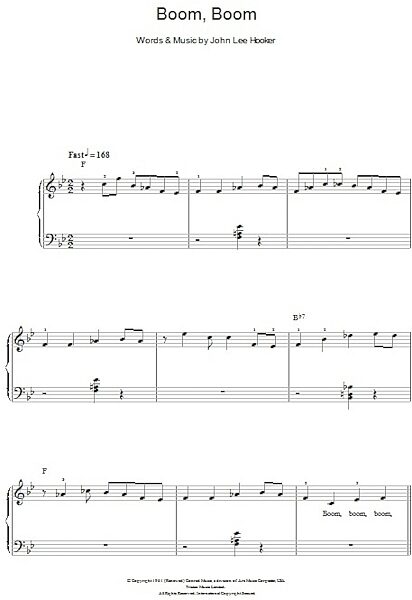 open zoom image for Boom Boom - Easy Piano, New, Main