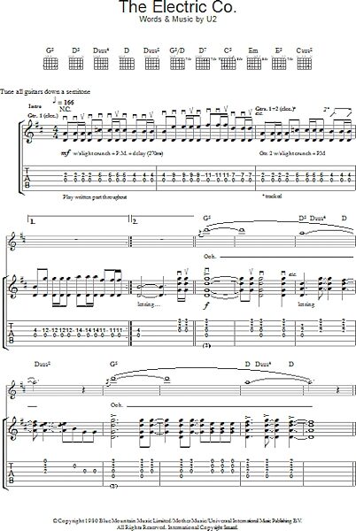 open zoom image for The Electric Co. - Guitar TAB, New, Main
