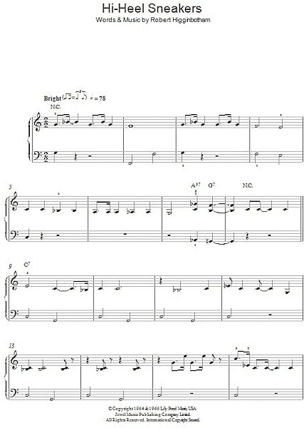 open zoom image for Hi-Heel Sneakers - Easy Piano, New, Main