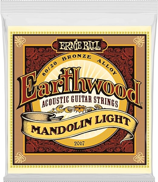 open zoom image for Ernie Ball P02067 Earthwood Mandolin Strings, New, Main