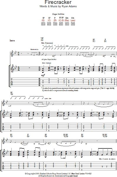 open zoom image for Firecracker - Guitar TAB, New, Main