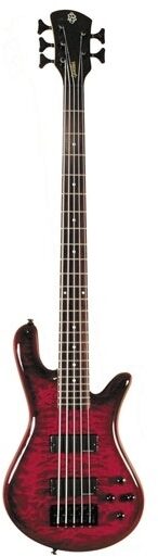 open zoom image for Spector Legend Classic 5 Electric Bass, 5-String, Transparent Black Cherry