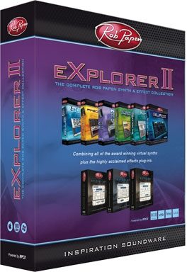 open zoom image for Rob Papen eXplorer II Bundle Software Synthesizer Bundle, Main