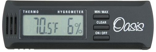 open zoom image for Oasis OH2 Digital Hygrometer Thermometer, Main