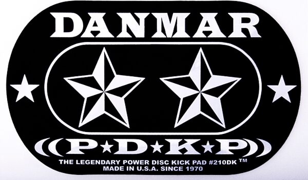 open zoom image for Danmar 210DK Double Kick Impact Pad Stars, New, Action Position Back