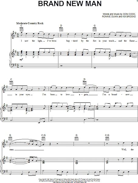open zoom image for Brand New Man - Piano/Vocal/Guitar, New, Main
