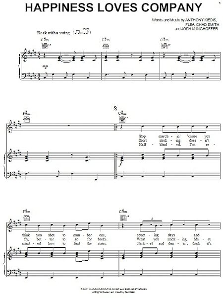 open zoom image for Happiness Loves Company - Piano/Vocal/Guitar, New, Main