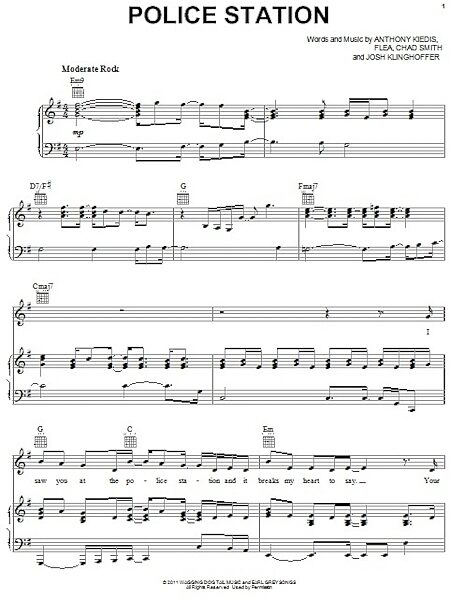 open zoom image for Police Station - Piano/Vocal/Guitar, New, Main