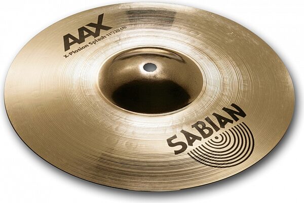 open zoom image for Sabian AAX Xplosion Splash Cymbal, Brilliant Finish, 11 inch, Action Position Back