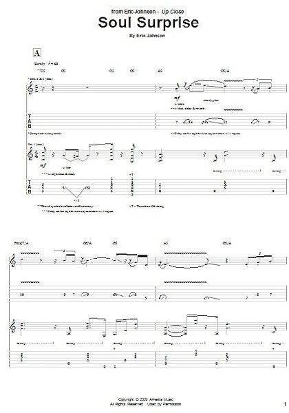 open zoom image for Soul Surprise - Guitar TAB, New, Main