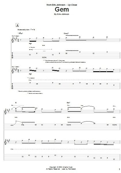 open zoom image for Gem - Guitar TAB, New, Main
