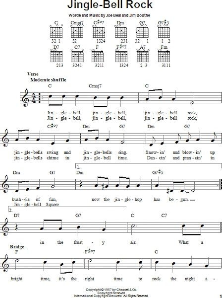 open zoom image for Jingle-Bell Rock - Easy Guitar, New, Main