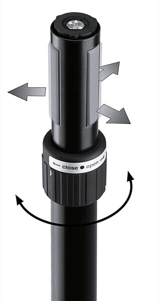 open zoom image for K&M 21367 Adjustable Ring Lock M20 Sub Pole, New, Alt