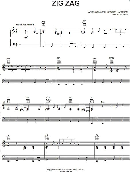 open zoom image for Zig Zag - Piano/Vocal/Guitar, New, Main