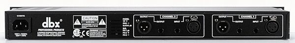 open zoom image for dbx 215 Dual 15-Band Graphic Equalizer, Rear