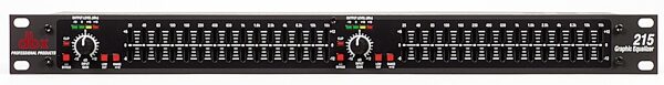 open zoom image for dbx 215 Dual 15-Band Graphic Equalizer, Main