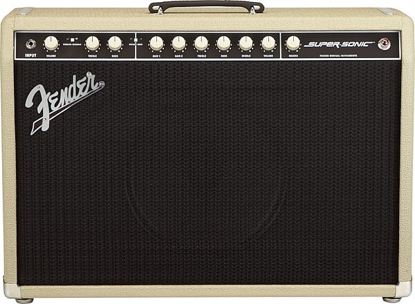 open zoom image for Fender Super Sonic 112 Guitar Combo Amplifier (60 Watts, 1x12 in.), Blonde