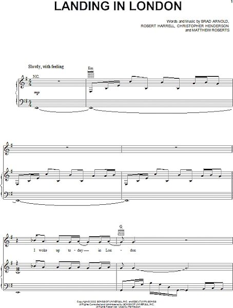 open zoom image for Landing In London - Piano/Vocal/Guitar, New, Main