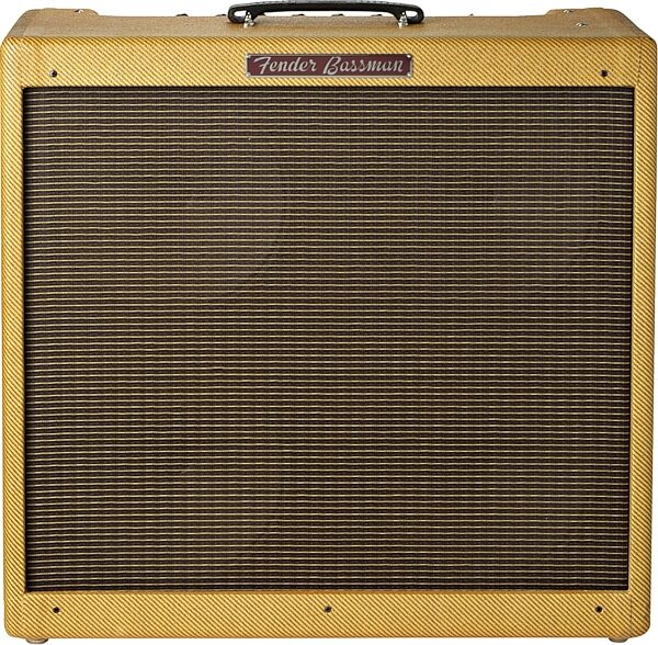 open zoom image for Fender Vintage Reissue '59 Bassman LTD Guitar Combo Amplifier (50 Watts, 4x10 in.), Front