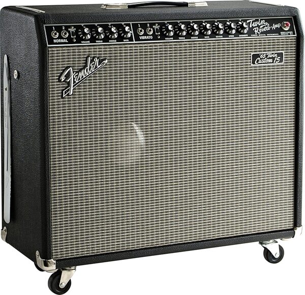 open zoom image for Fender '65 Twin Custom 15 Guitar Combo Amplifier (85 Watts, 1x15"), Left