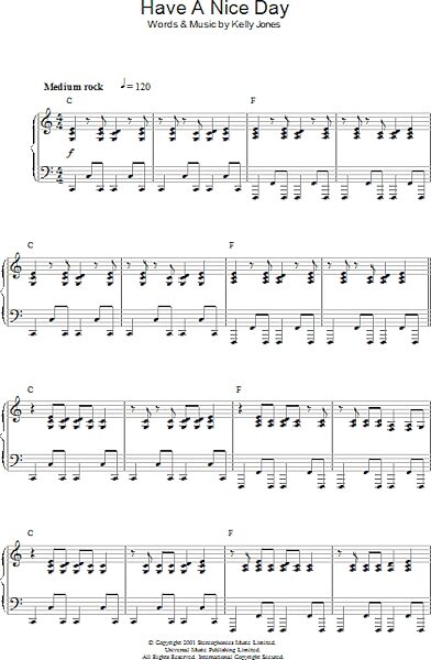 open zoom image for Have A Nice Day - Piano Solo, New, Main