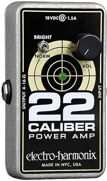 open zoom image for Electro-Harmonix 22 Caliber Guitar Power Amp Pedal (22 Watts), Main