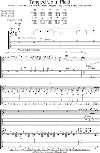 open zoom image for Tangled Up In Plaid - Guitar TAB, New, Main
