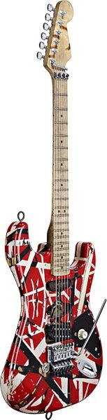 open zoom image for EVH Eddie Van Halen Frankenstein Replica Guitar, Front Angle Top