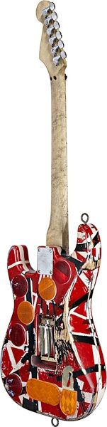 open zoom image for EVH Eddie Van Halen Frankenstein Replica Guitar, Rear Angle Top