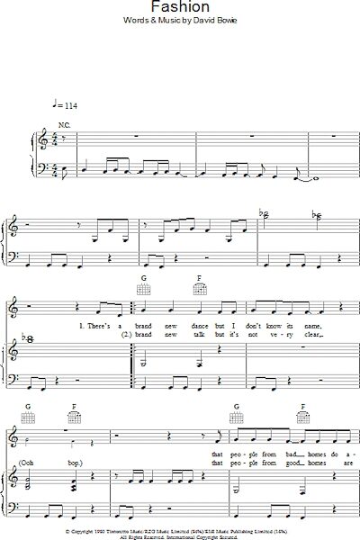 open zoom image for Fashion - Piano/Vocal/Guitar, New, Main