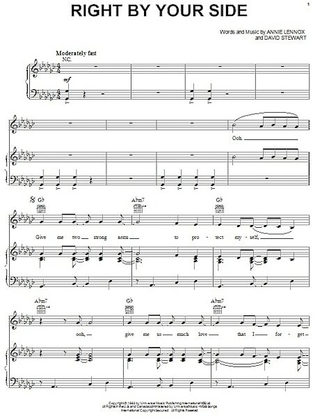 open zoom image for Right By Your Side - Piano/Vocal/Guitar, New, Main