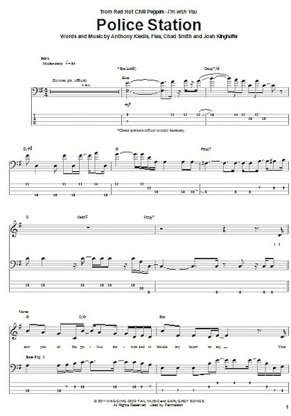 open zoom image for Police Station - Bass Tab, New, Main