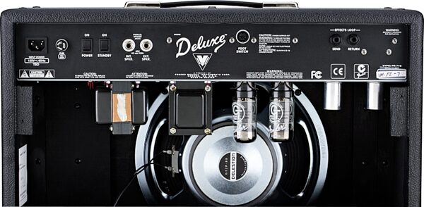 open zoom image for Fender Deluxe VM Guitar Combo Amplifier (40 Watts, 1x12"), Rear