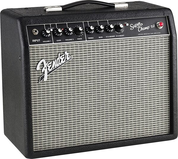open zoom image for Fender Super Champ X2 Guitar Combo Amplifier (15 Watts, 1x10"), Left