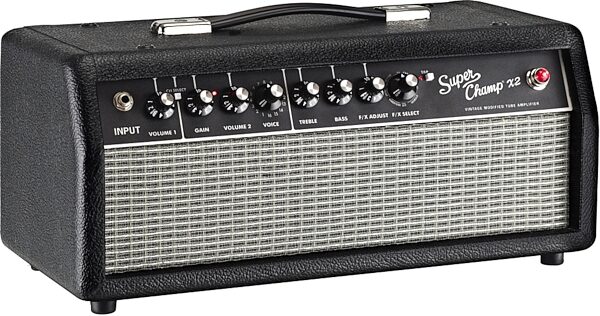open zoom image for Fender Super Champ X2 Guitar Amplifier Head, 15 Watts, Left