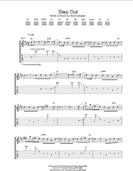 open zoom image for Step Out - Guitar TAB, New, Main